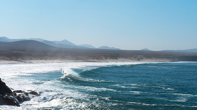 Live webcam Cotillo, Piedra Playa in Fuerteventura.