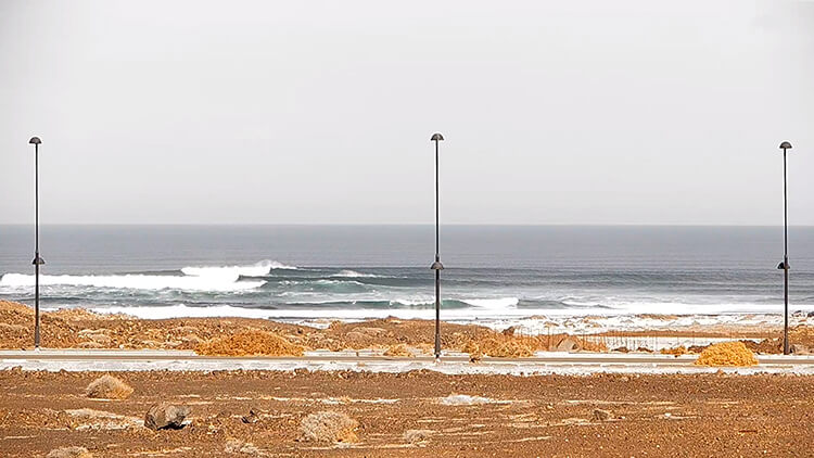 Webcam en directo en el spot de surf de El Hierro, en la costa norte de Fuerteventura.
