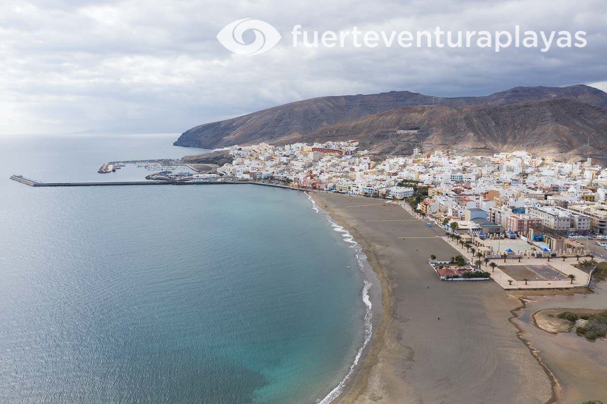 Plage de Gran Tarajal à Fuerteventura
