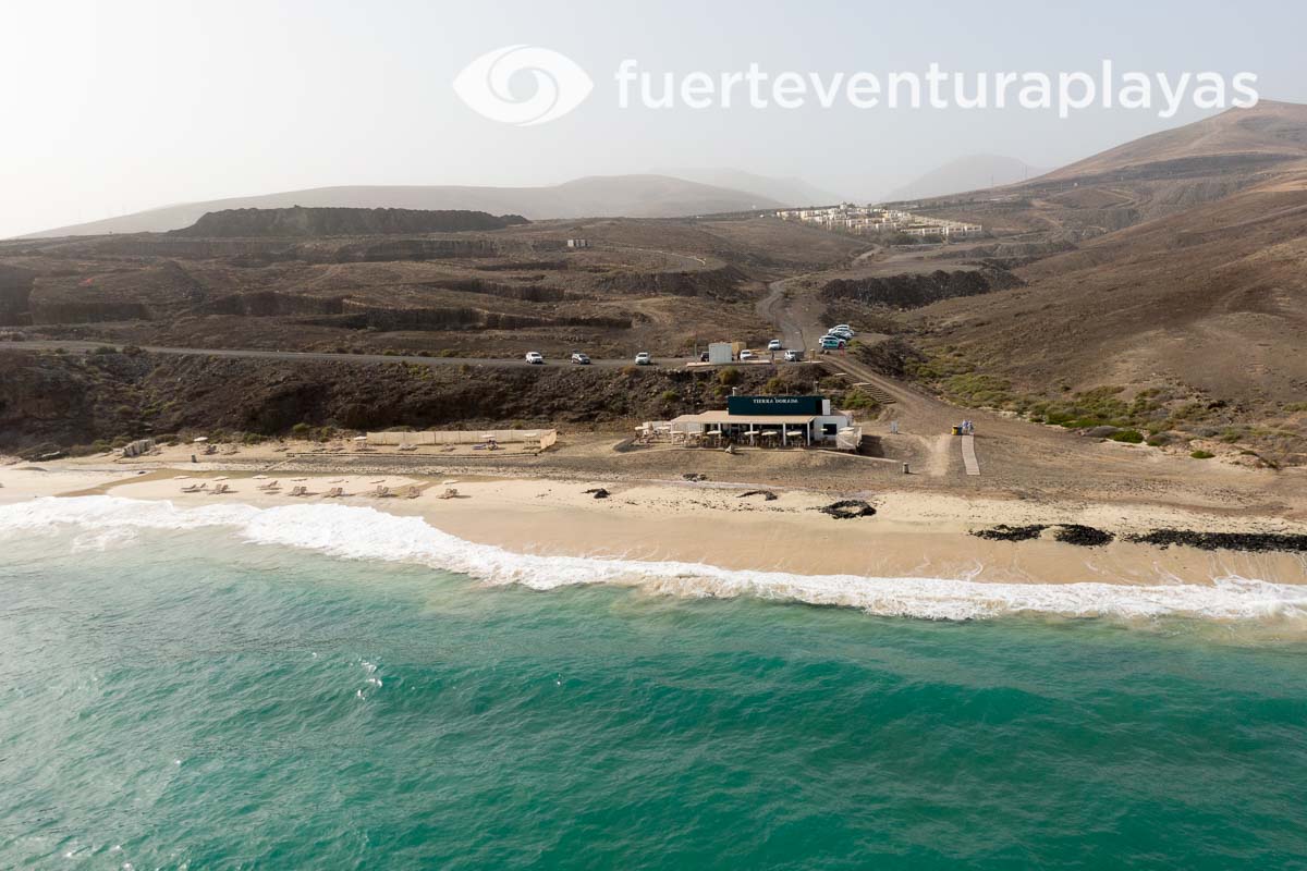 Plage de Tierra Dorada à Fuerteventura