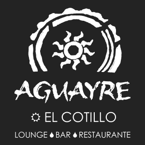 Aguayre Lounge Bar Restaurante in El Cotillo, Fuerteventura, depicting its lively beachfront dining and entertainment experience.